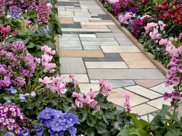 Garden Path Installation in Kent