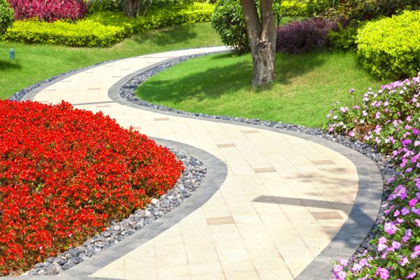 Garden Walkway Installation in Kent