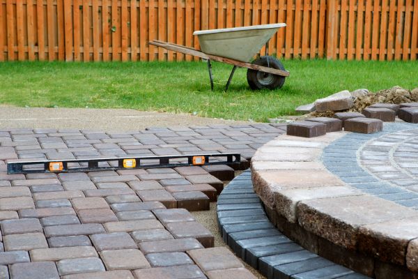 Paver Patio Construction in Kent
