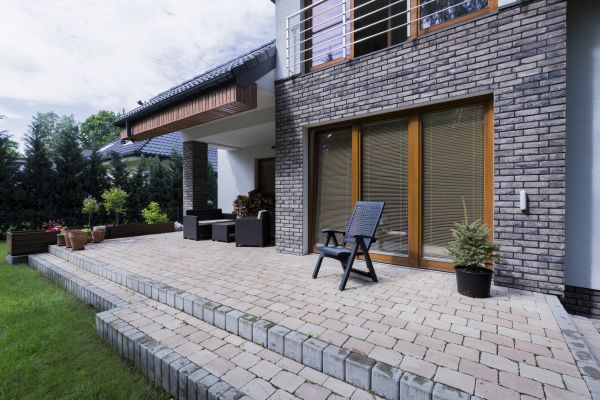 Backyard Paver Installation in Kent