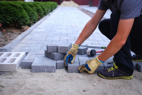 Hardscape Patio Installation in Kent