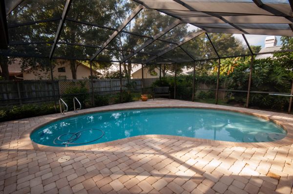 Pool Area Paving in Kent
